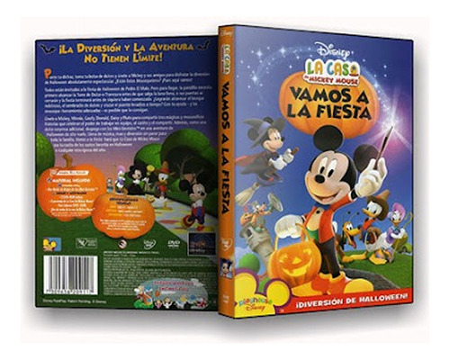 La Casa De Mickey Mouse Vamos A La Fiesta Dvd Nuevo