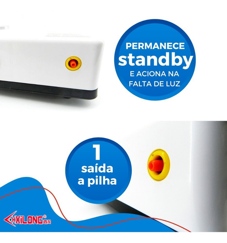 Compressor Oxigenador De Emergência(nobreak) Aquário