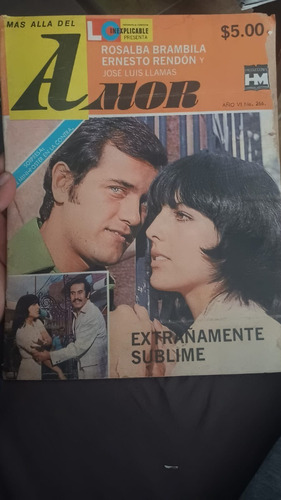 Rosalba Brambila, Ernesto Rendon Fotonovela Mas Alla Del Amo