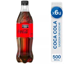 Comprar Coca Cola Zero Sin Azucar Bebida Gaseosa Dietetica - Pack X6