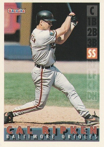 Mlb Cal Ripken Jr Bazooka 1995 # 2