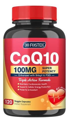 Quinovit Coq10 100 Mg Con Pqq Y Shilajit - Suplemento De Coe