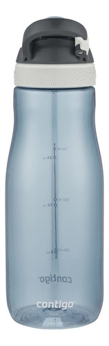 Botella Para Agua 946 Ml/ 32 Oz Libre Bpa Contigo 2025260 Color Azul/Gris