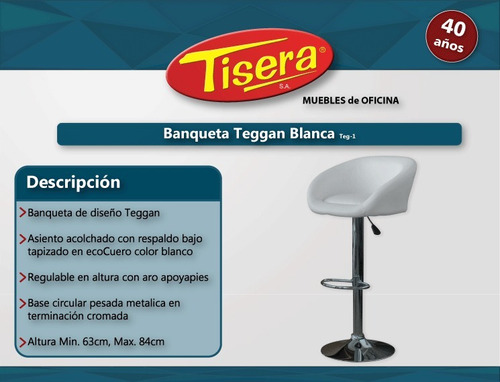 appease not to see Banqueta Taburete Neumatica Regulable Acolchada Tisera Teg1 | MercadoLibre