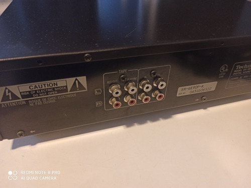 Equalizador Technics Sh-ge90 D.s.p Digital Sound Processor (Usado)