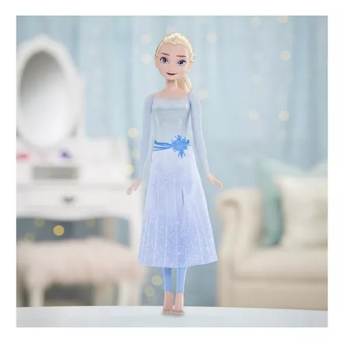 Boneca Frozen 2 - Elsa Brilho Aquático Hasbro