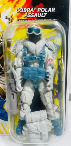 Gi Joe Rene Cobra Polar Assault Cobra Enemy Nuevo (Usado)