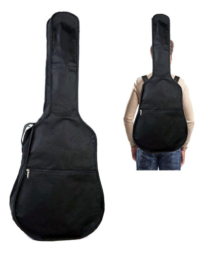 Capa Bag Violao Standard Clássico Melody Ka12 + Bolso Loja 