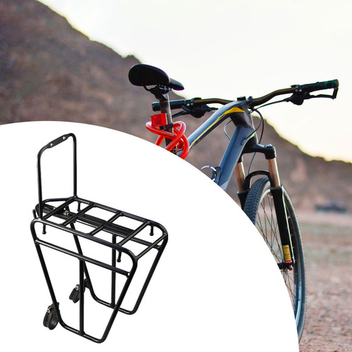 Portaequipajes Delantero Para Bicicleta, Portaequipajes Con