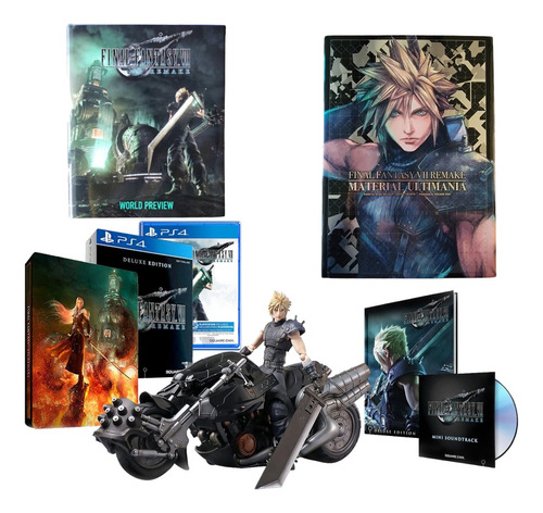 Final Fantasy Vii Remake First Class Edition Colecionador