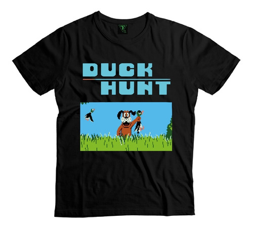 Polera Duck Hunt Videojuego 90s Perro Diseños Niño Niña