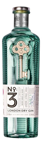 Pack De 2 Ginebra No 3 London Dry 700 Ml