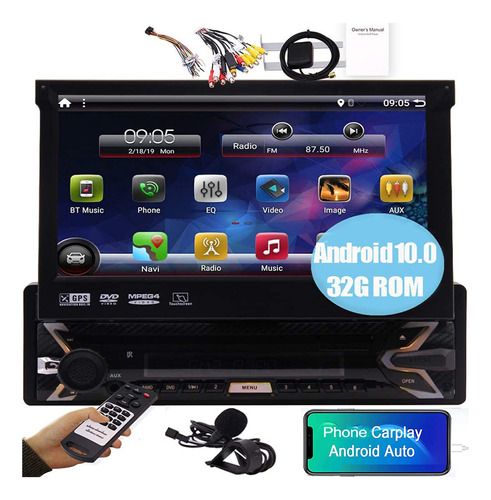 Android Auto Car Stereo Single Din Touch Screen Carplay