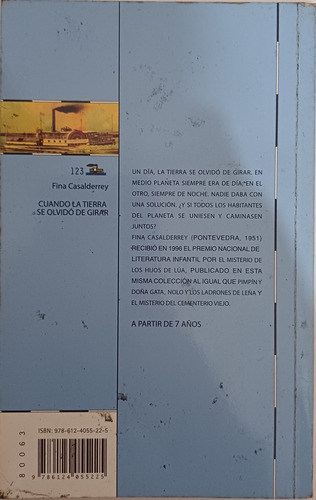 Cuando La Tierra Se Olvidó De Girar - Fina Casalderrey (Usado)