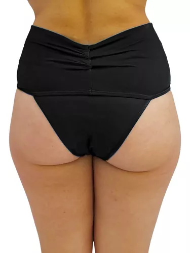 Biquini Moda Praia Calcinha Disfarça Barriguinha Hot Pant