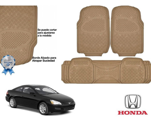 Tapetes Uso Rudo Beige Rd Honda Accord Coupe 2003 A 2007