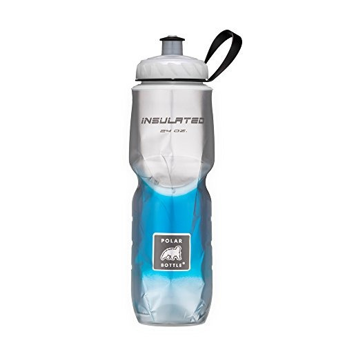 Botella De Polar Aislado (fade Azul) La Botella De Agua (24 