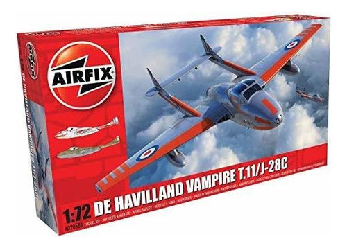 Airfix Quickbuild A02058a Air Fix De Havilland Vampire T.11