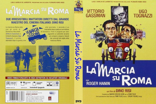 La Marcha Sobre Roma- Ugo Tognazzi- Fascismo- Italia Dvd