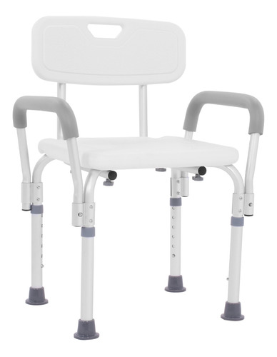 Silla Para Ducha Onof Adulto Mayor Altura Ajustable Portatil