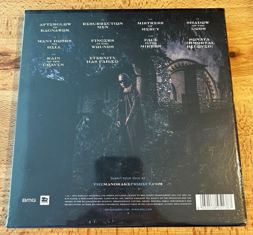 Bruce Dickinson Cd + Comic Mandrake Project Iron Maiden