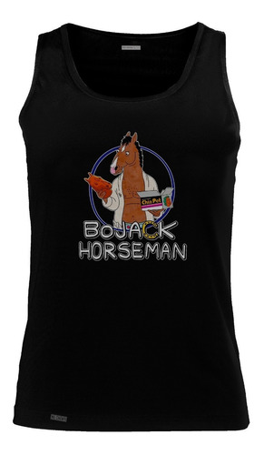 Camiseta Esqueleto Serie Animada Bojack Horseman Hombre Sbo