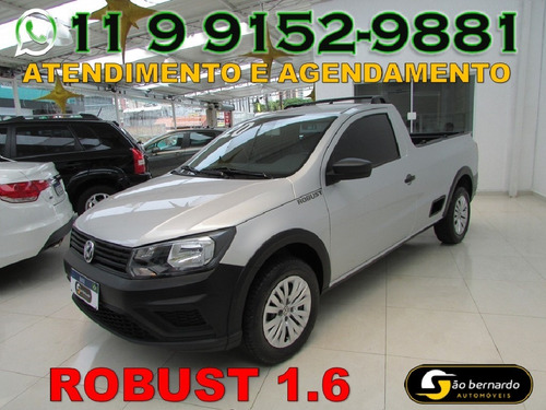 Vw Saveiro Robust 1.6 Flex - Ano 2020 - Financio - Cod 9776