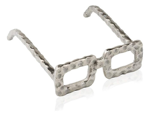 Modern Day Accents 5807 Gafas Square Silver Spectacles Decor