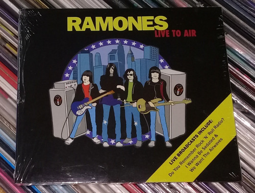 Ramones Live To Air Cd Sellado / Kktus