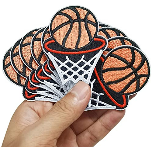 2??x2.6in 12pcs Slam Dunk Basketball Sport Basket Iro...