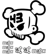Comprar Calcos Ken Block Para Capot - 7 Calcos- Graficastuning 00516