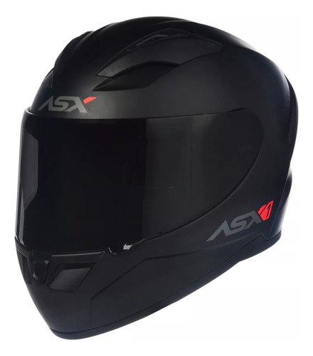 Capacete Moto Asx City Diversas Cores + Viseira Fumê 