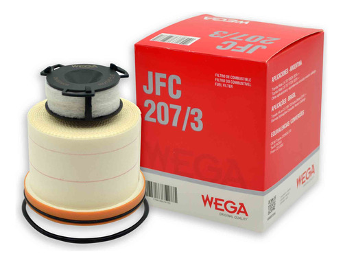 Filtro De Combustible Wega Jfc-207/3