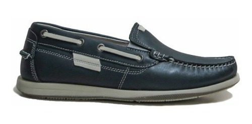 Zapatos Nauticos Hombre Ringo Cuero Casual Elastico Dilan 