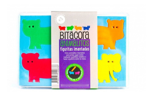 Bitacora Animalitos Imantados Goma Eva Imanes Original Clap