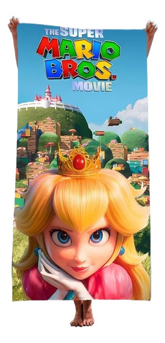 Toalla De Playa Princess Peach, Toalla De Super Mario B