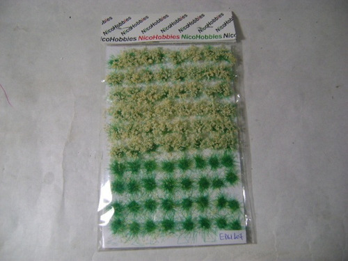 Imagen 1 de 10 de Nico Blister De Matas Y Flores Beige De 10 Mm H0 (edh 107)