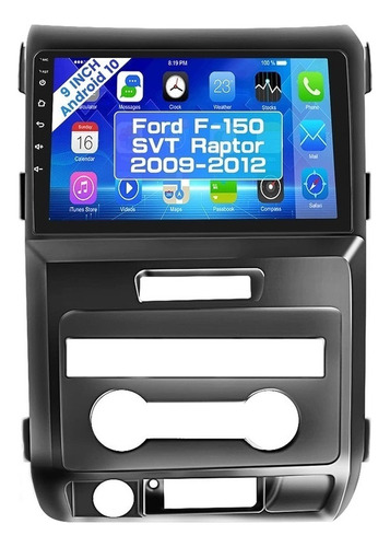 Som Automotivo Ford F-150 F150 Svt Raptor Android 10 2009-