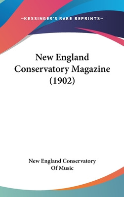 Libro New England Conservatory Magazine (1902) - New Engl...