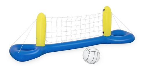 Portería Inflable De Volleyball Roja Bestway Modelo 52133