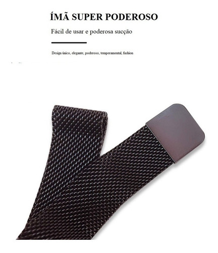 Relogio Feminino Pulseira Magnetica Céu Estrelado