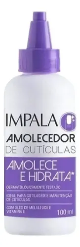 Amolecedor E Hidratação De Cutículas Impala - 100ml