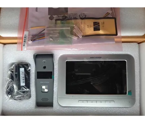 Kit Video Portero Impermeable + Lcd 7'' Color Ds-kis203