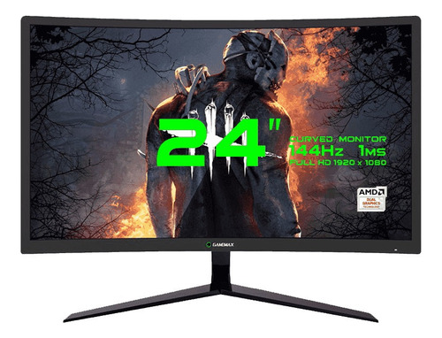 Monitor Gamer Gamemax Gmx24c144 De 23.6  Curvo