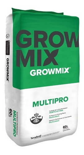 Sustrato Profesional Growmix Multipro Terrafertil 60lts Comp