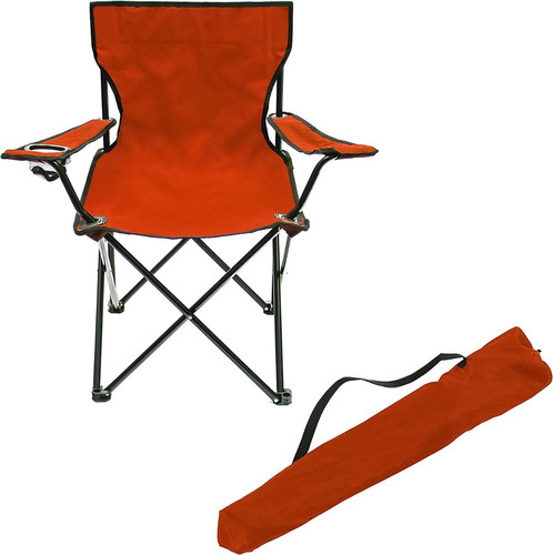 Silla Plegable Camping Picnic Para Playa Sillón Con Funda   