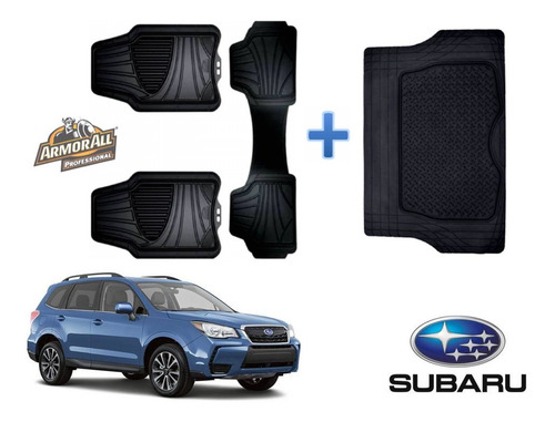 Tapetes Uso Rudo + Cajuela Subaru Forester 2014 A 2018 Armor