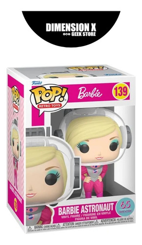Funko Pop Barbie Astronaut #139 - Barbie 65th Anniversary