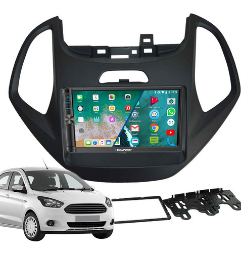 Stereo Pantalla Blaupunkt Sao Paulo + Frente Ford Ka 14/17