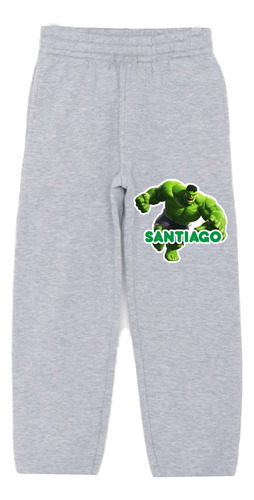 Conjunto Buzo Hulk Avengers Poleron Pantalon Personalizado